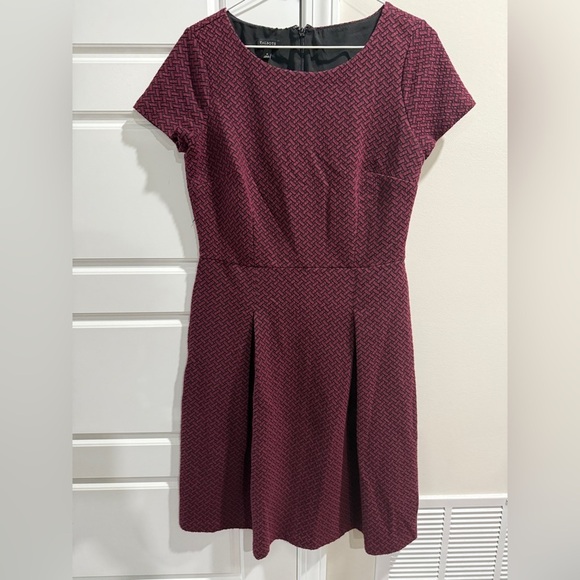 Talbots Dresses & Skirts - Talbots Fit & Flare Jacquard A-line Mini Size 6 Polished Autumn Interview Outfit